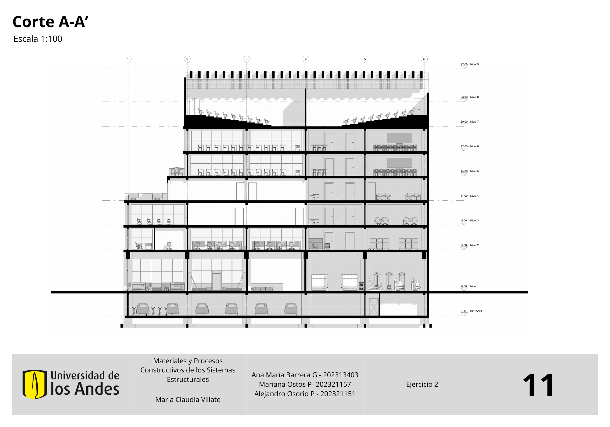 MATERIALES Y PROCESOS CONSTRUCTIVOS - ARQT 2211-10