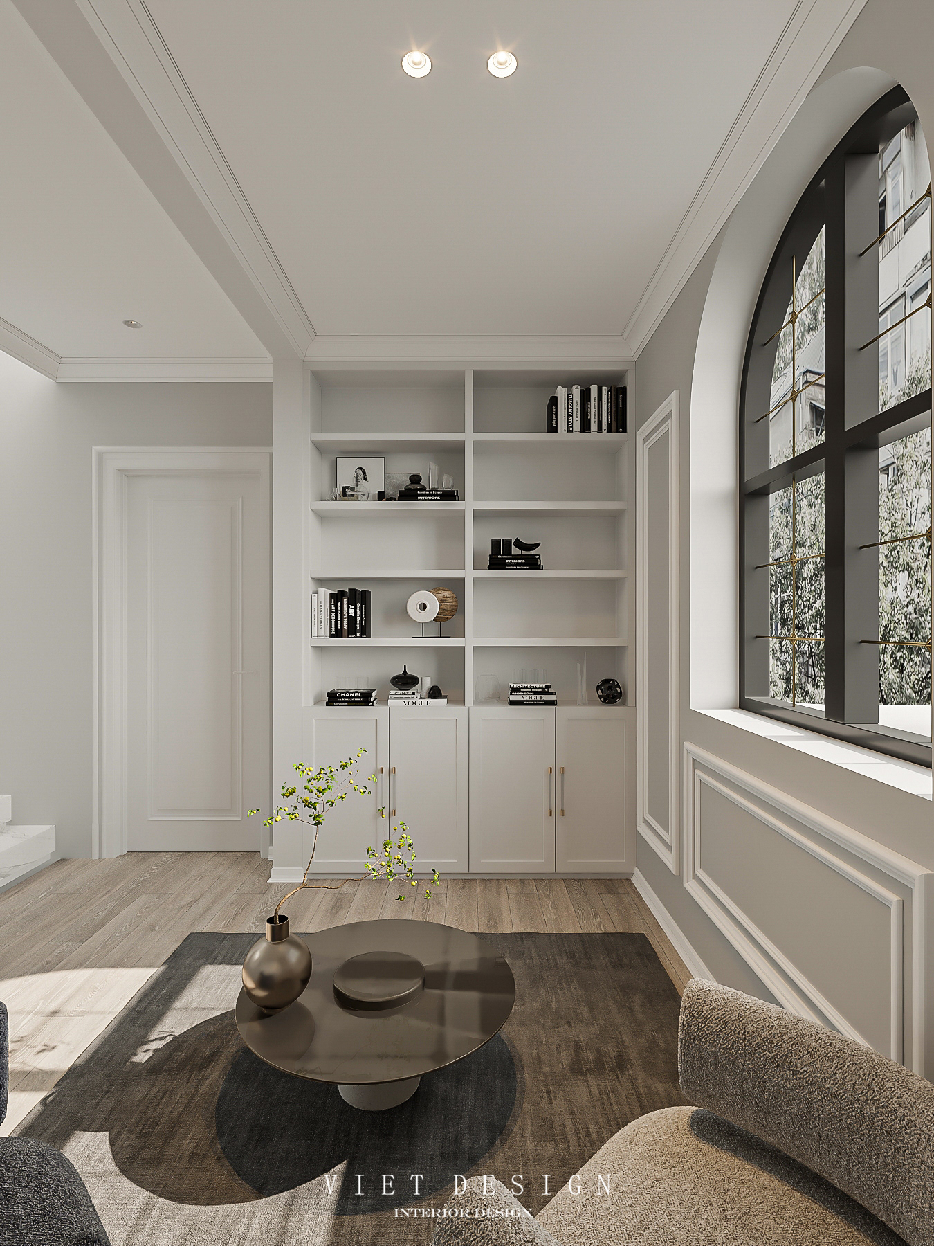 黄金别墅丨VIET Design-35