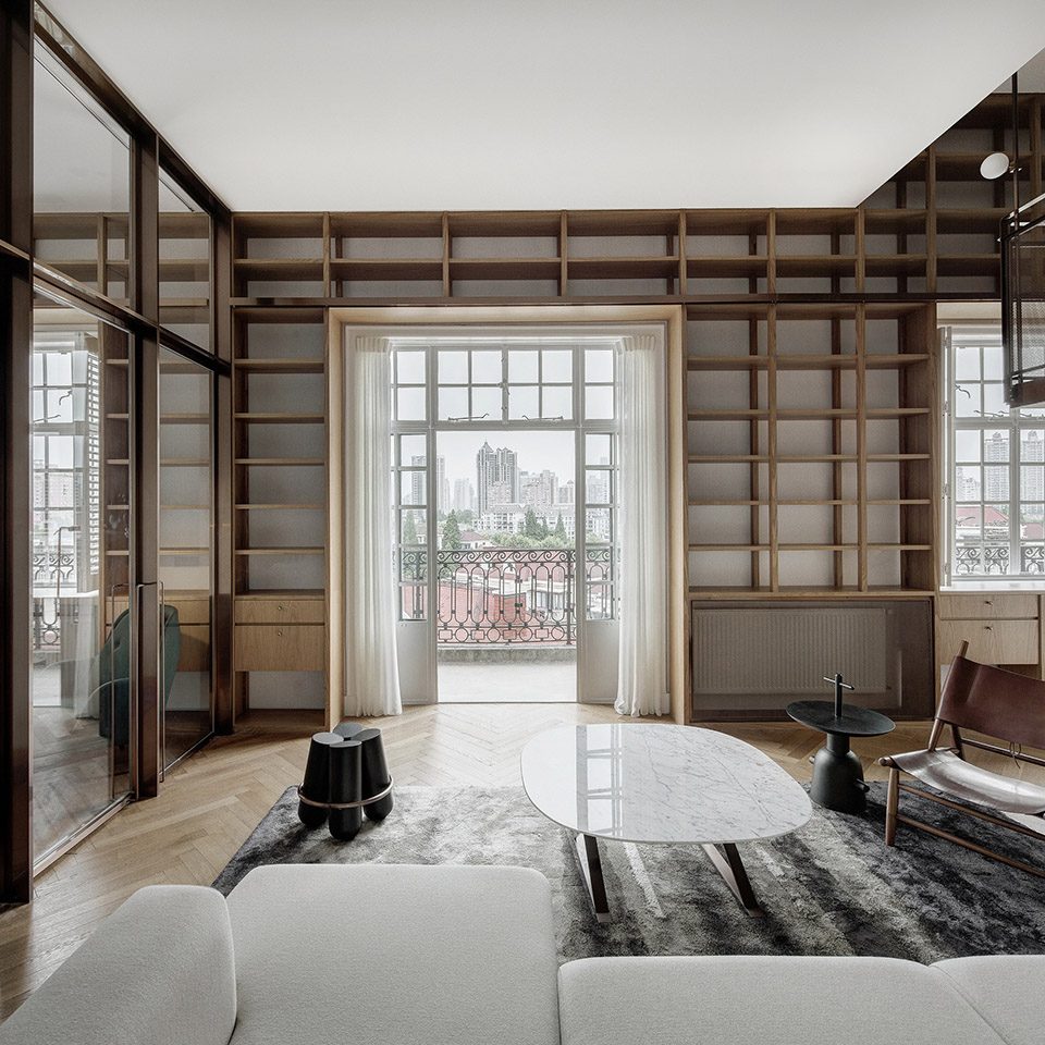 图书馆之家——90㎡上海老住宅改造-11