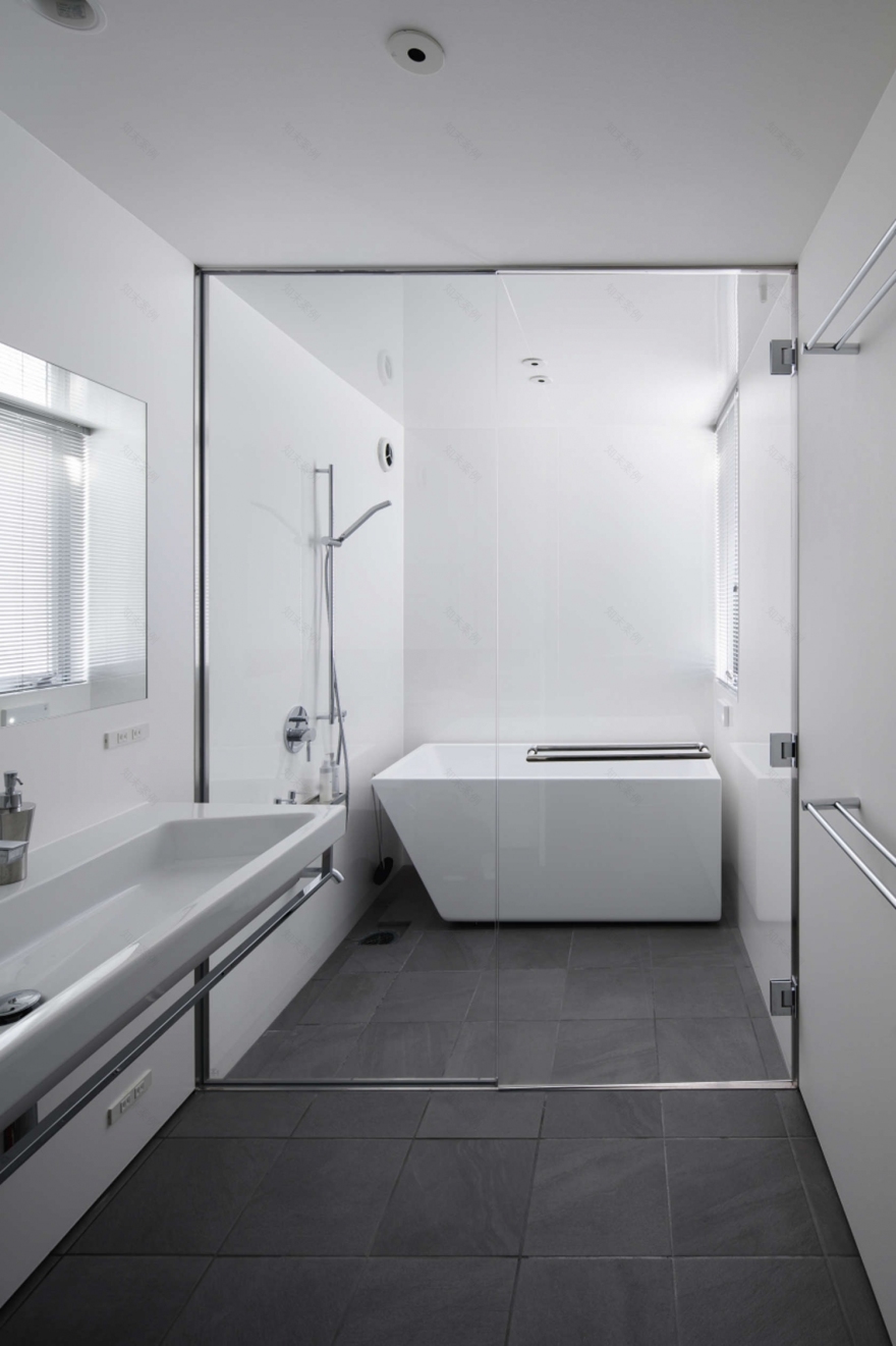 日本N-65 住宅 | 封闭外表下的开放空间-10