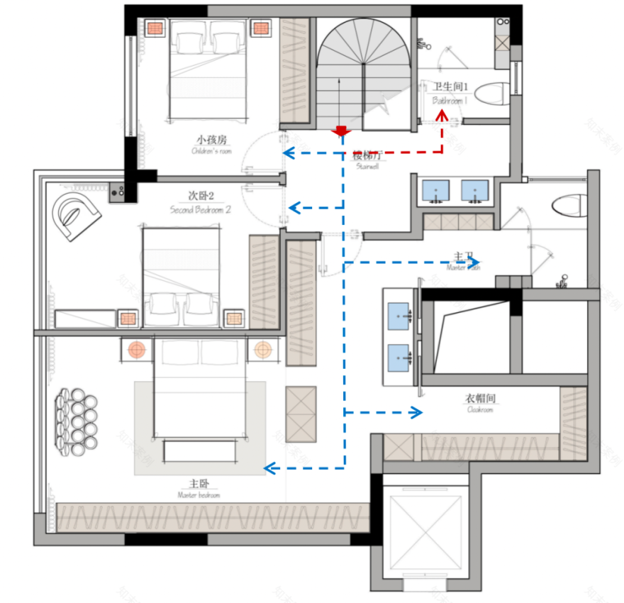 简奢原色 · 定制滨江壹号别墅生活丨中国成都丨原色原宿设计-71