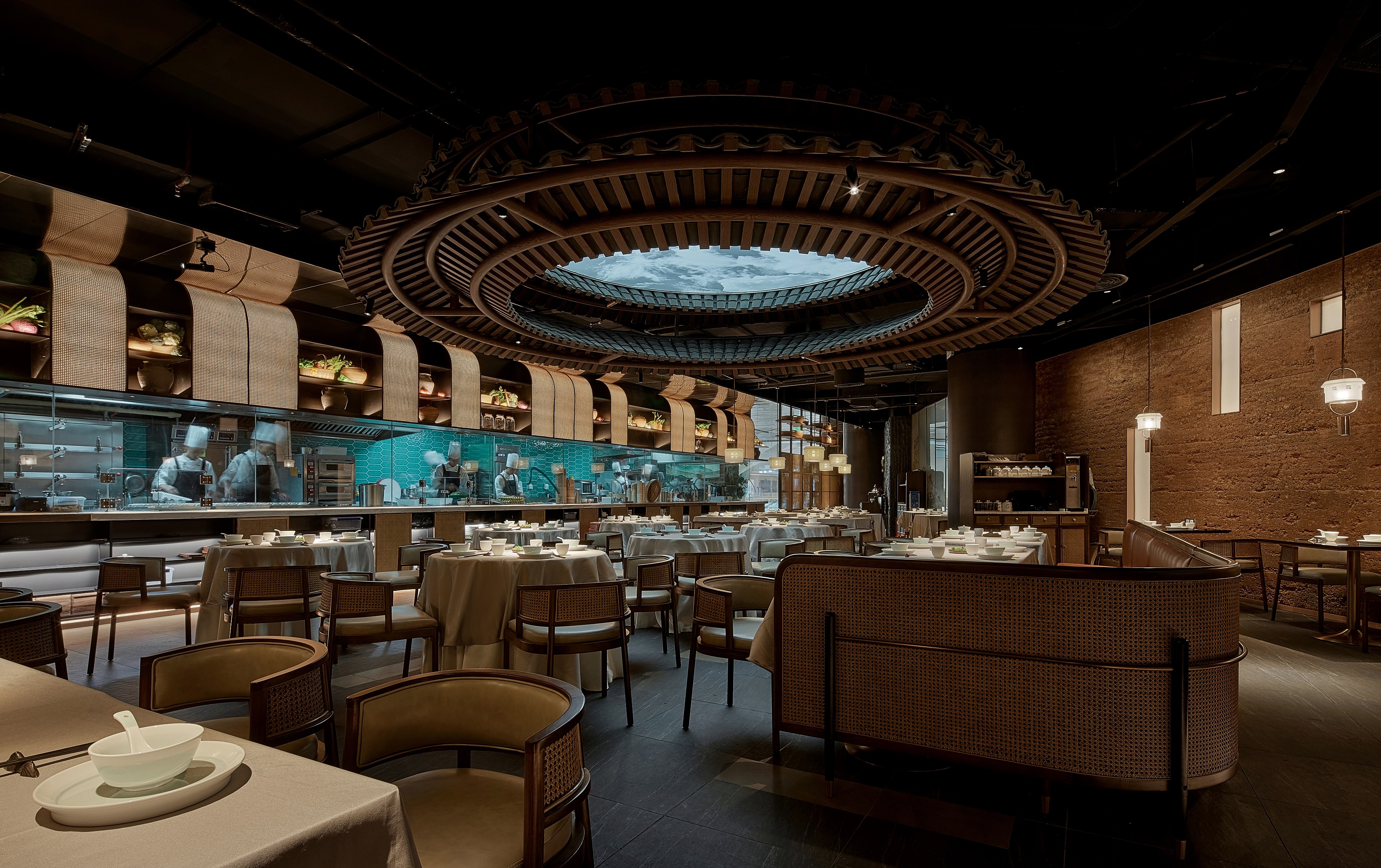 有山设计×靠山 | 山中一席，千年客家味|餐饮空间设计-62