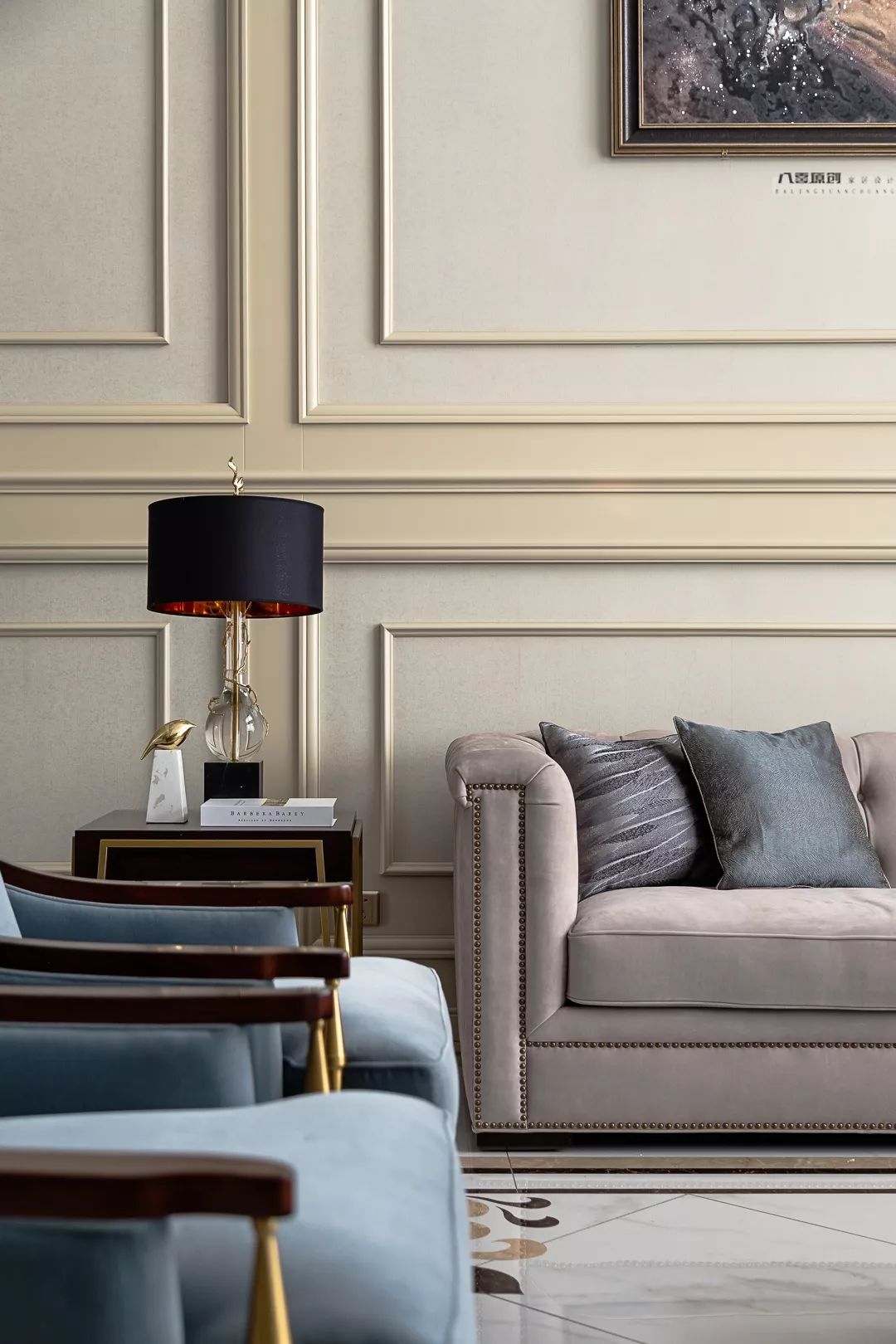 淄博华侨城 300㎡复式,「娜样年华」演绎复古风情-21