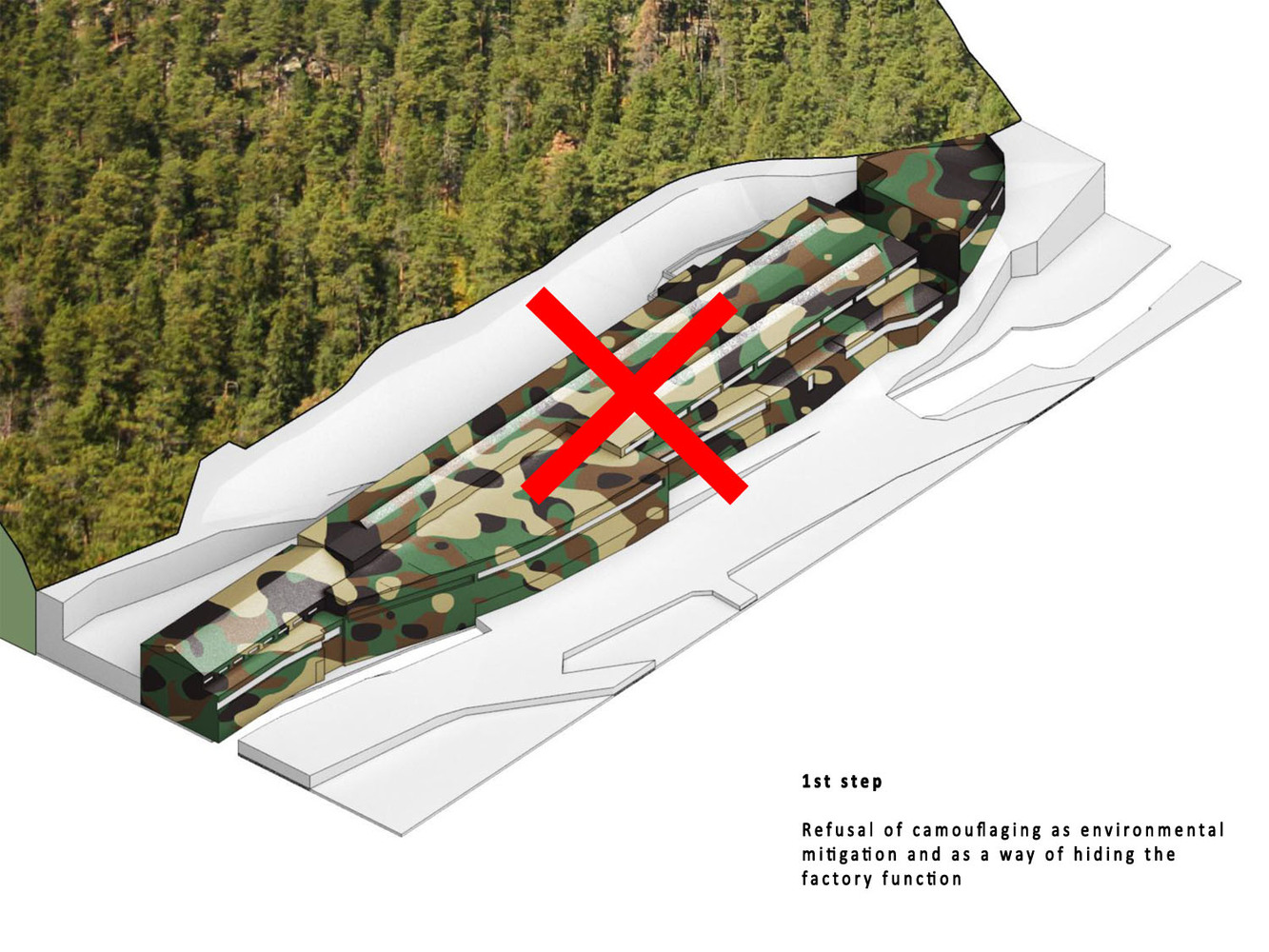 工厂重生 | 简约几何有机体,多变发光立面-57