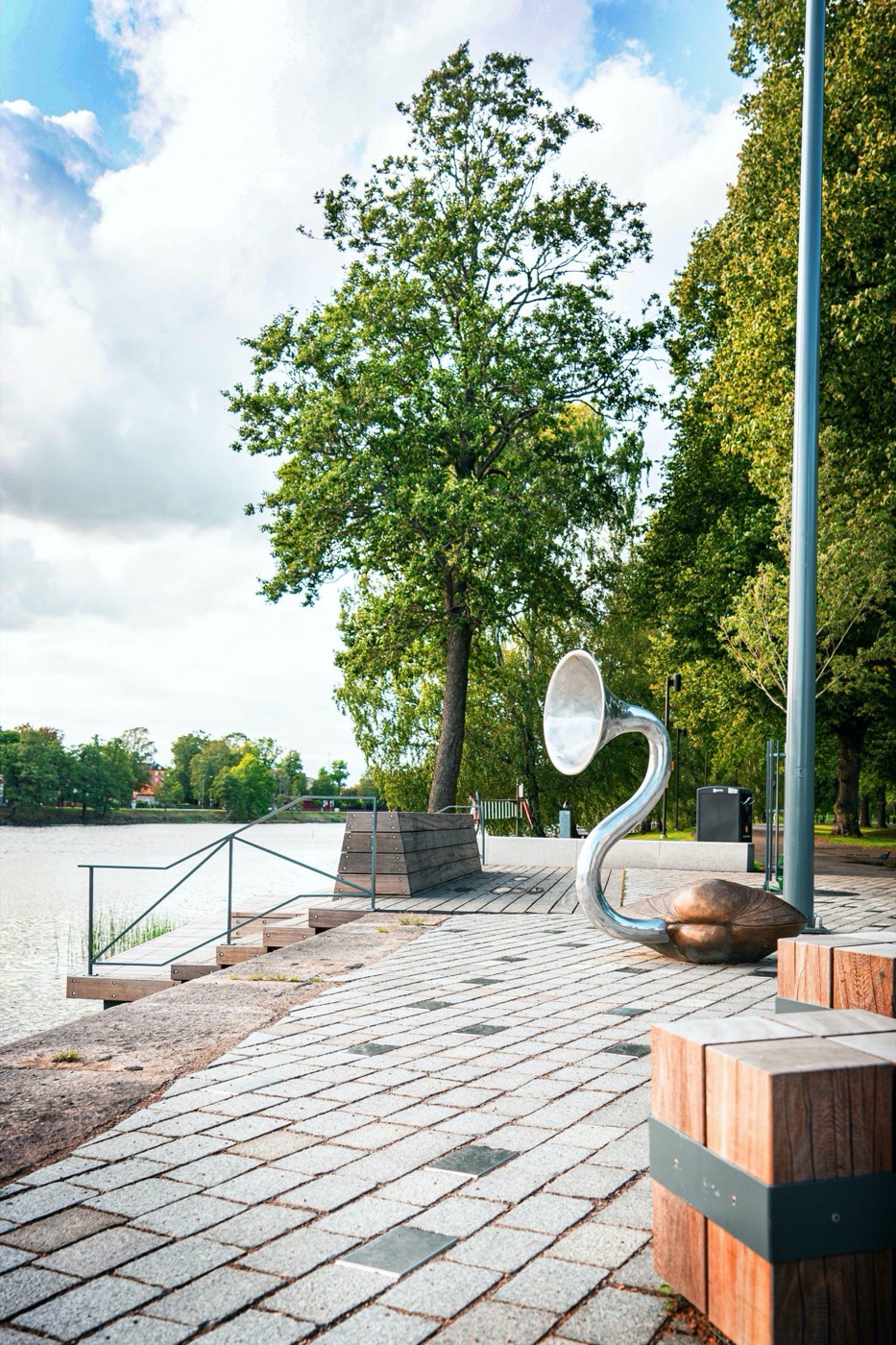 瑞典卡尔斯塔德“浮木”河畔景观设计丨Tengbom-20