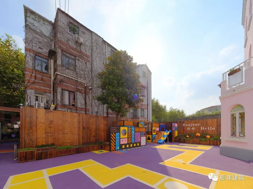 四季方馨幼儿园庭院景观设计丨中国上海-13