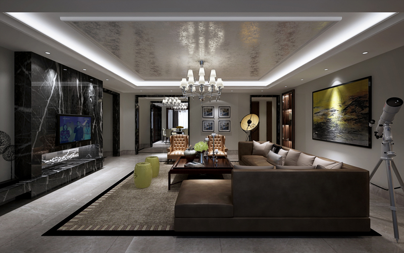 沈育晖作品  大平层 昆玉九里住宅240平-2