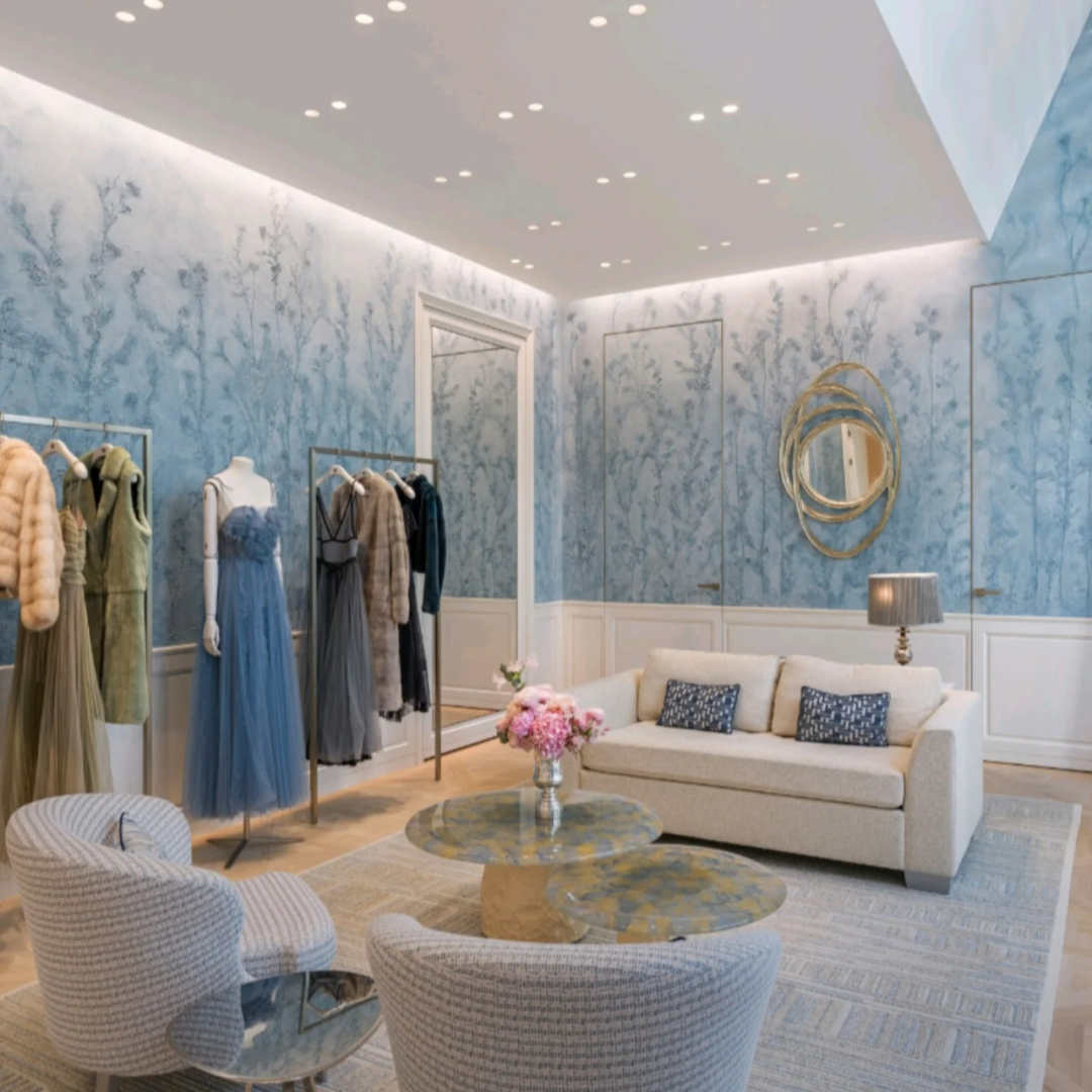 迪奥北京太古里旗舰店丨中国北京丨法国建筑师克里斯蒂安·德·波特赞帕克-7