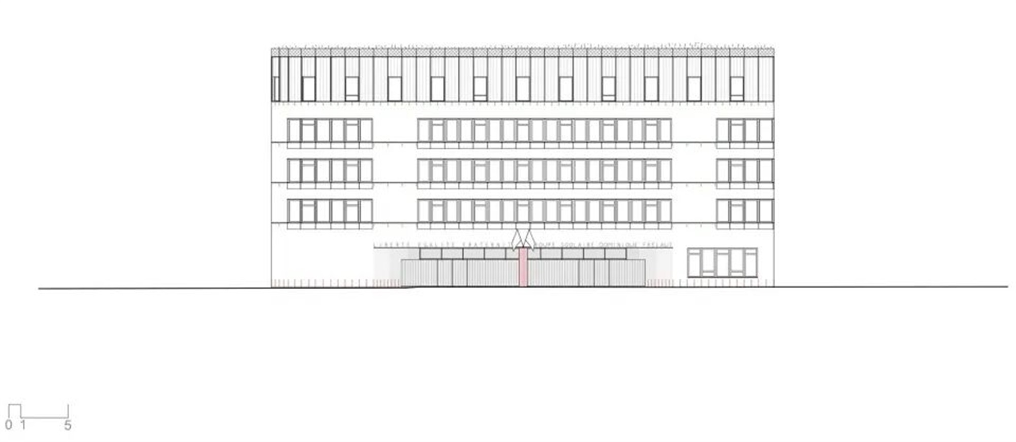 多米尼克·弗洛学校综合体丨法国-89