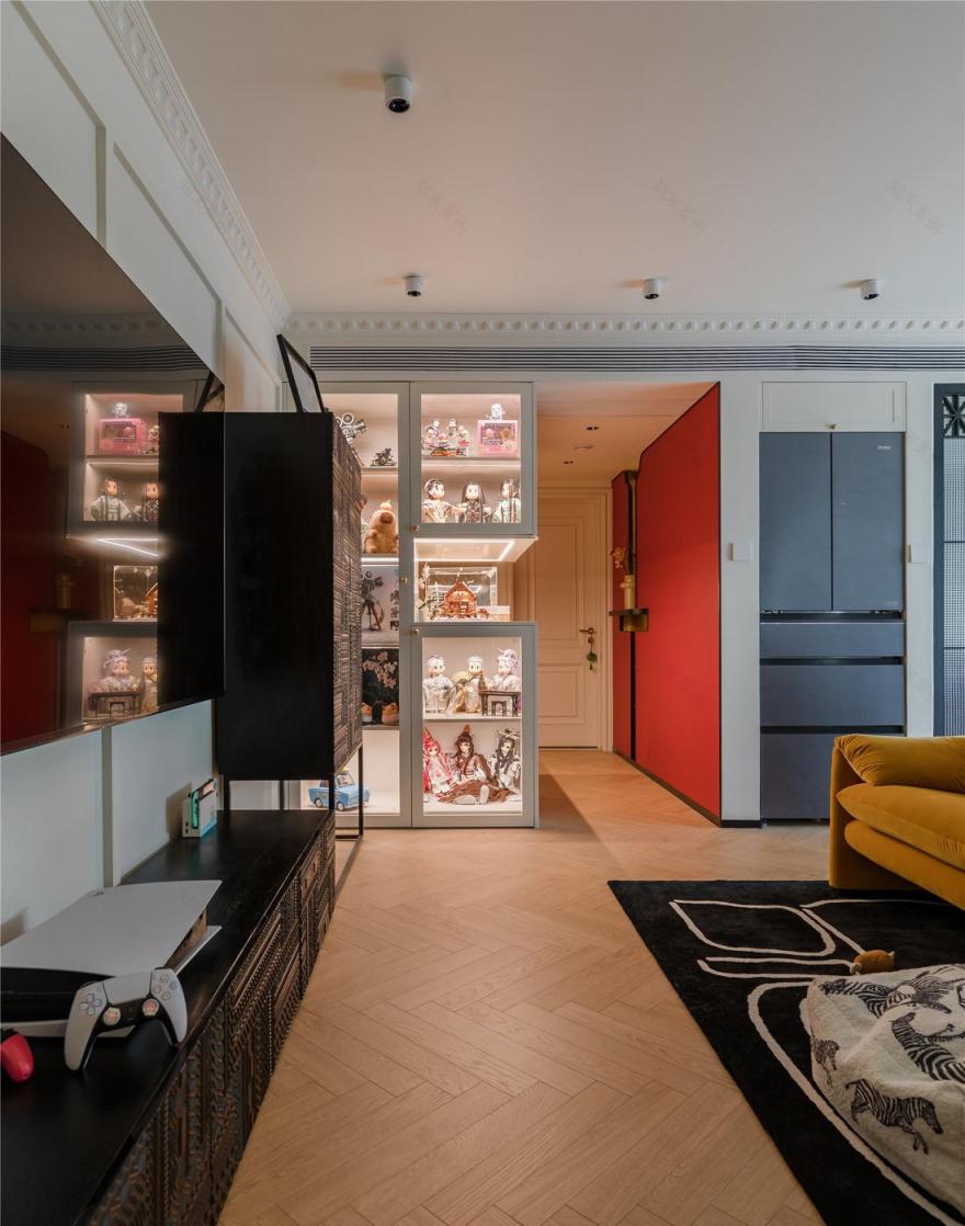 90㎡电影感南洋中古家丨中国北京-12