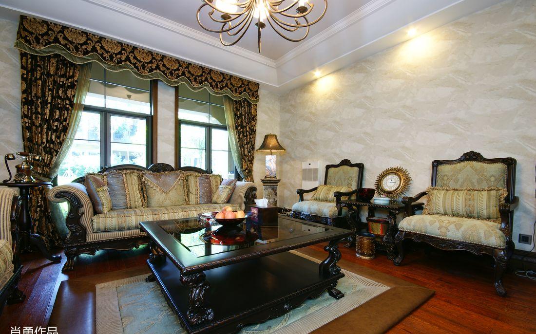 共合直向室内建筑丨别墅丨刮起美式风-8