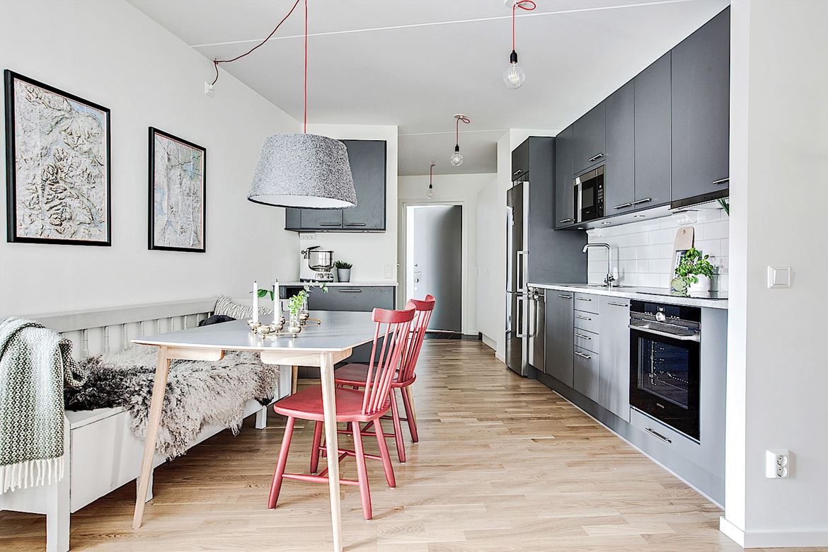 瑞典北欧风格住宅 Bjurfors Göteborg 自然木质空间-5