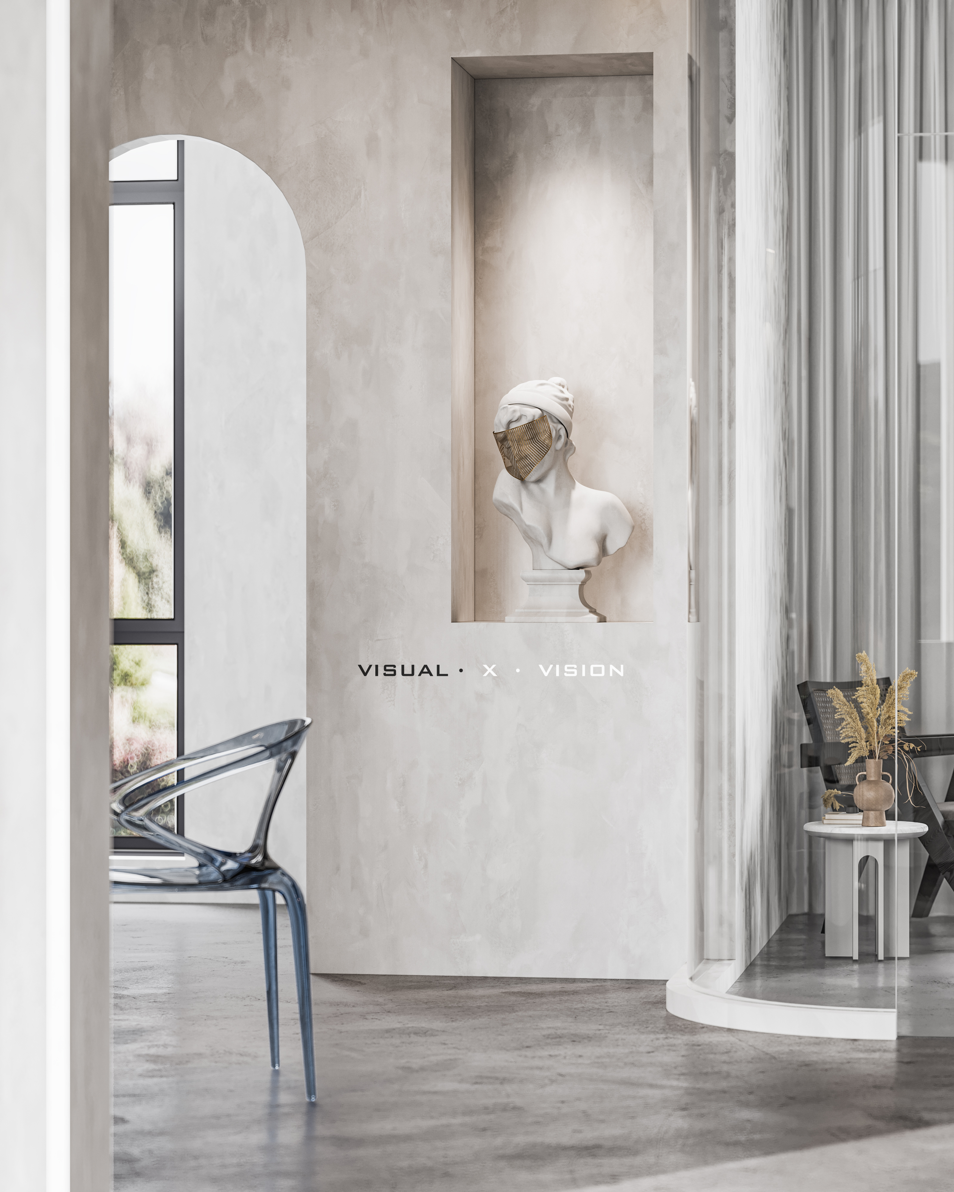 简约办公室设计，3Dmax2018 打造舒适空间-9