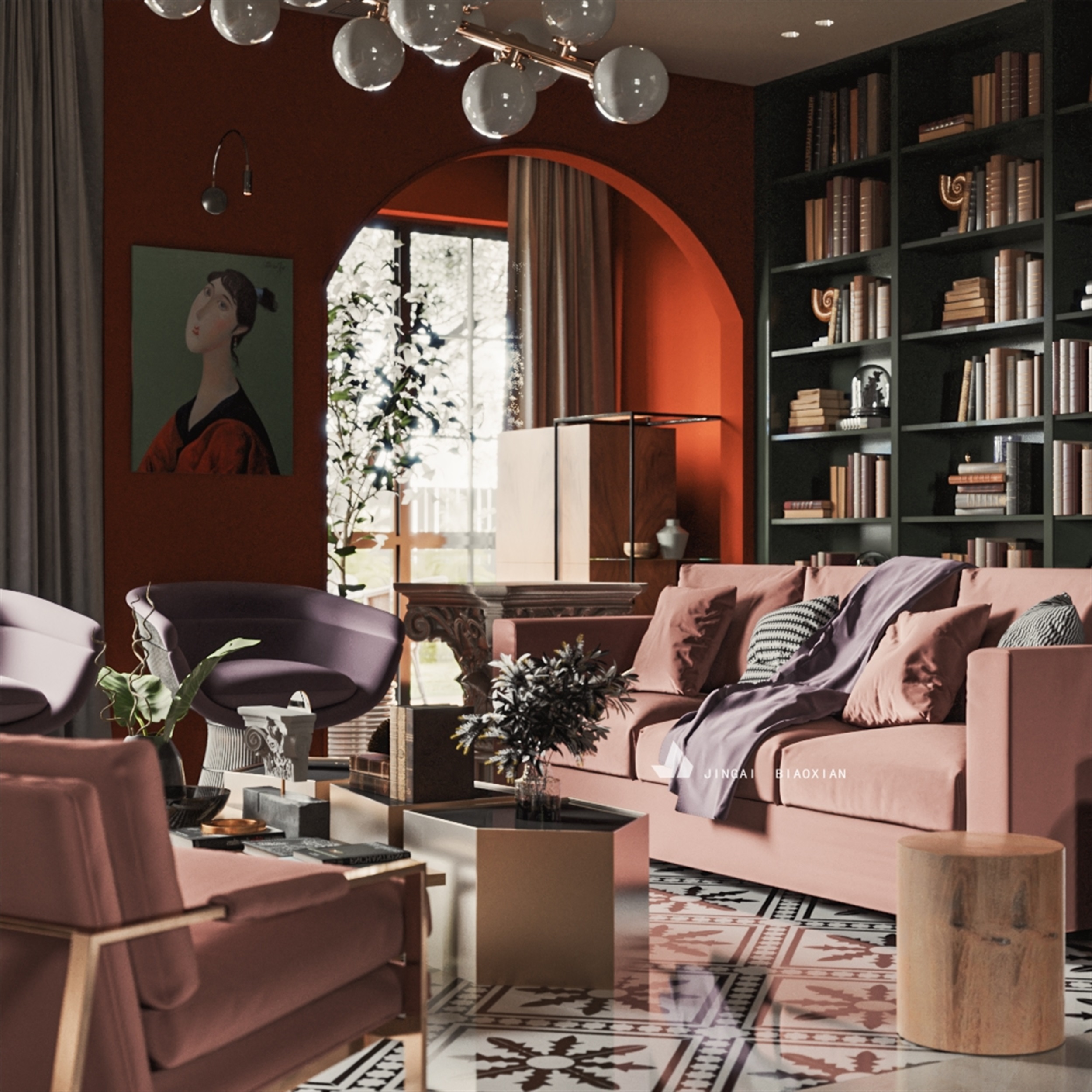 现代简约客餐厅设计案例-25