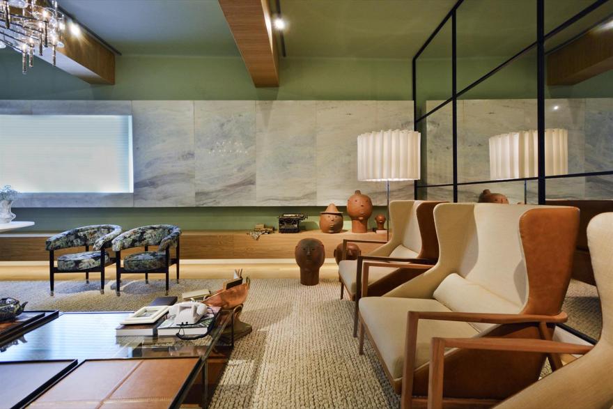 巴西绿色空间·Sala de Cora 公寓设计-6