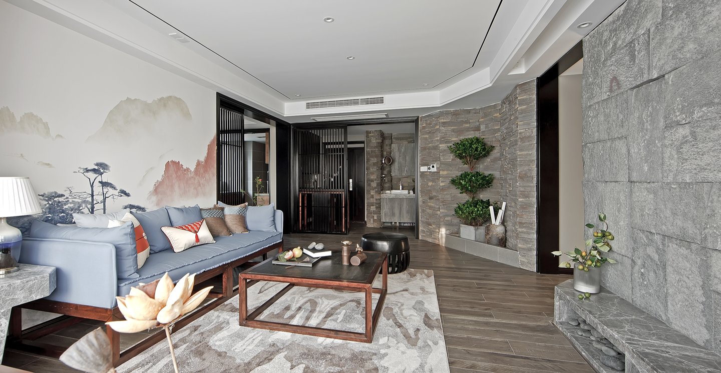 杭州天鸿香榭里 135㎡新中式禅意设计，自然与空间的完美交融-37