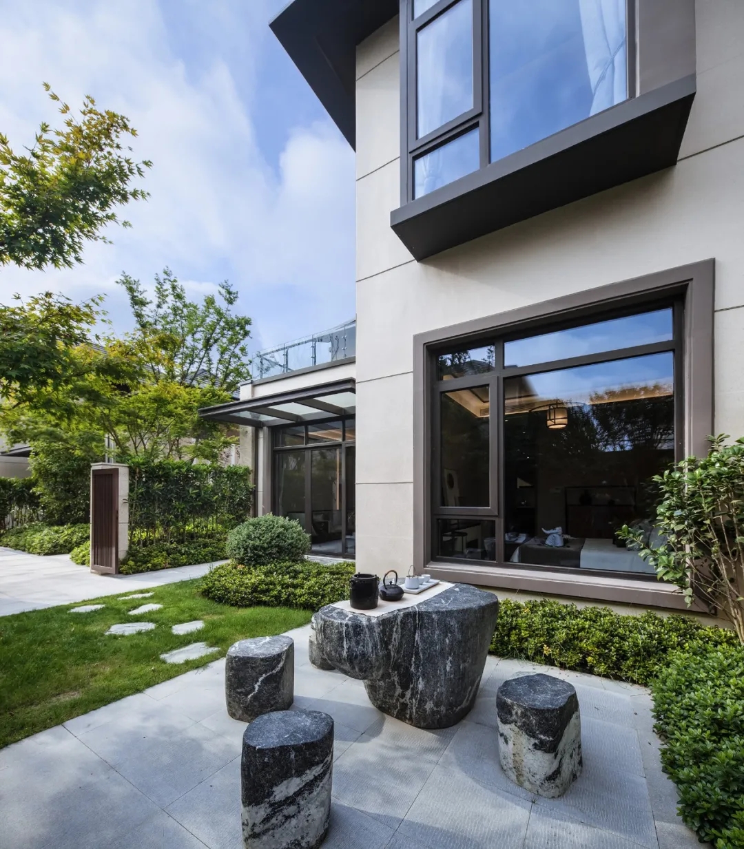 上海哈远洋崇明东滩花园景观丨中国上海丨骏地设计-22