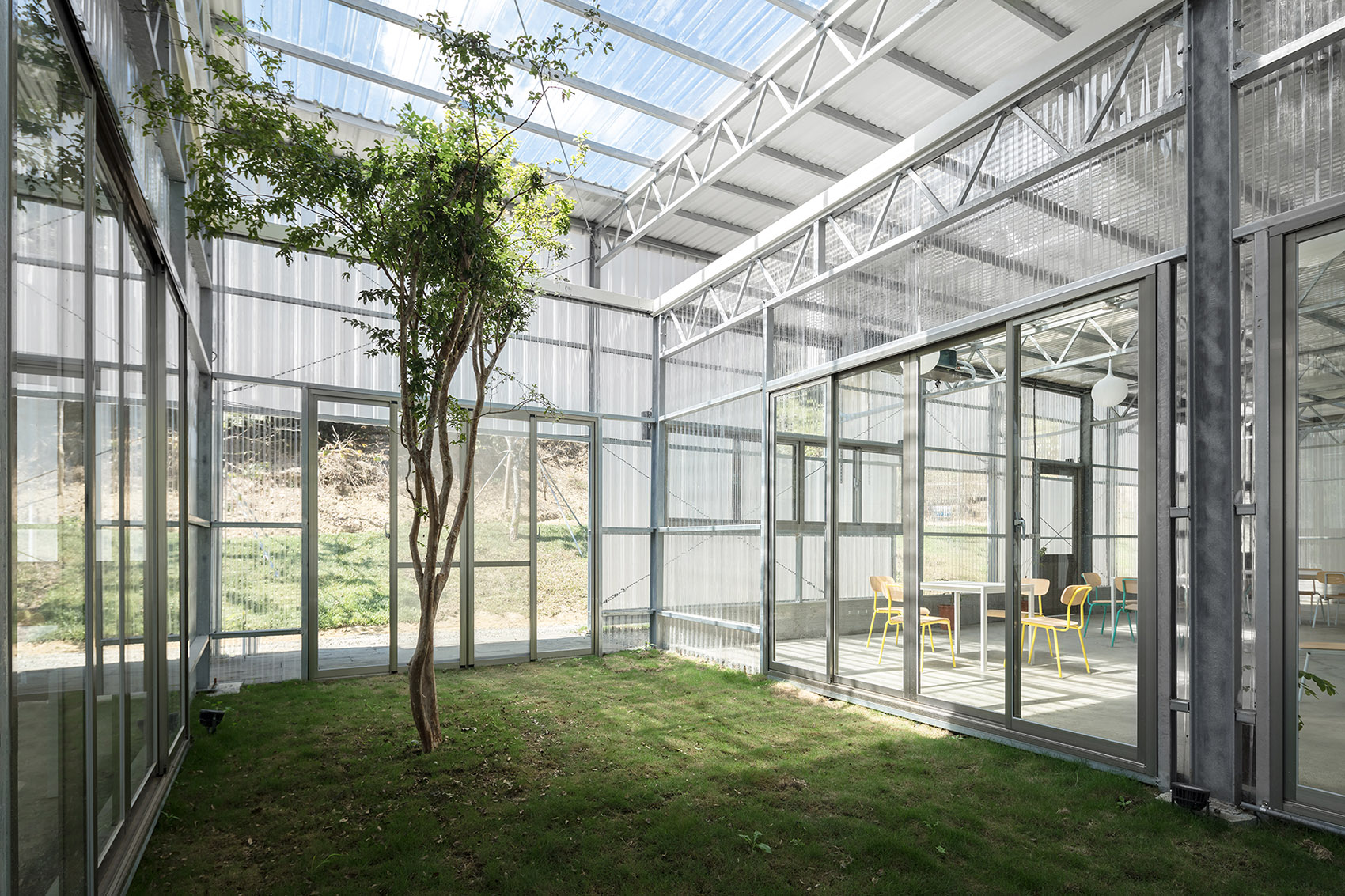 台湾「温室」咖啡馆兼餐厅-9