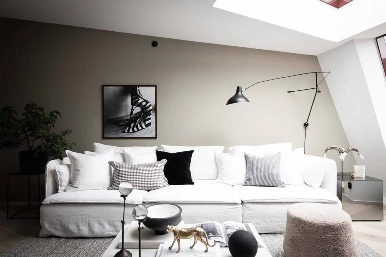 "瑞典 35m2 小户型阁楼公寓，空间利用与设计美感的完美结合"-4