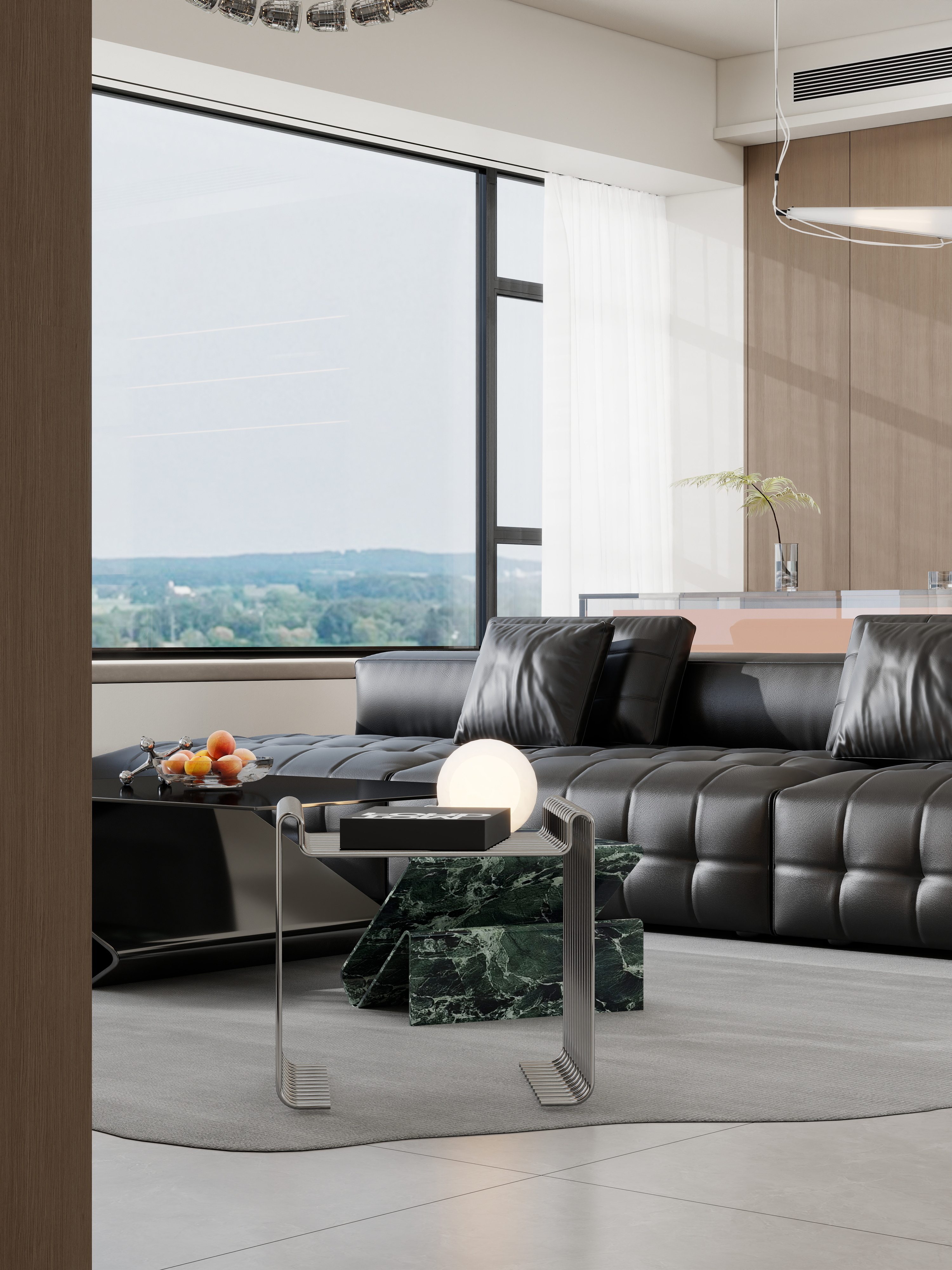 《天河学区房·时光叠影》中古风混搭家居设计丨中国广州丨广州市至雅设计装饰工程有限公司-62