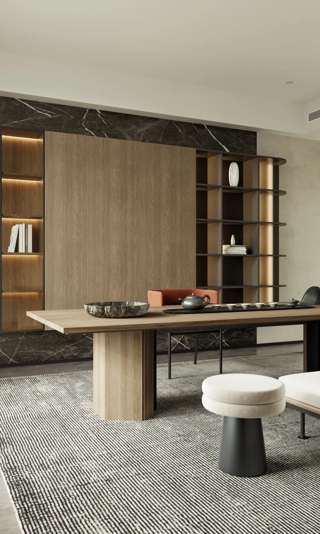 汨罗自建别墅丨长沙另存為全案设计-30