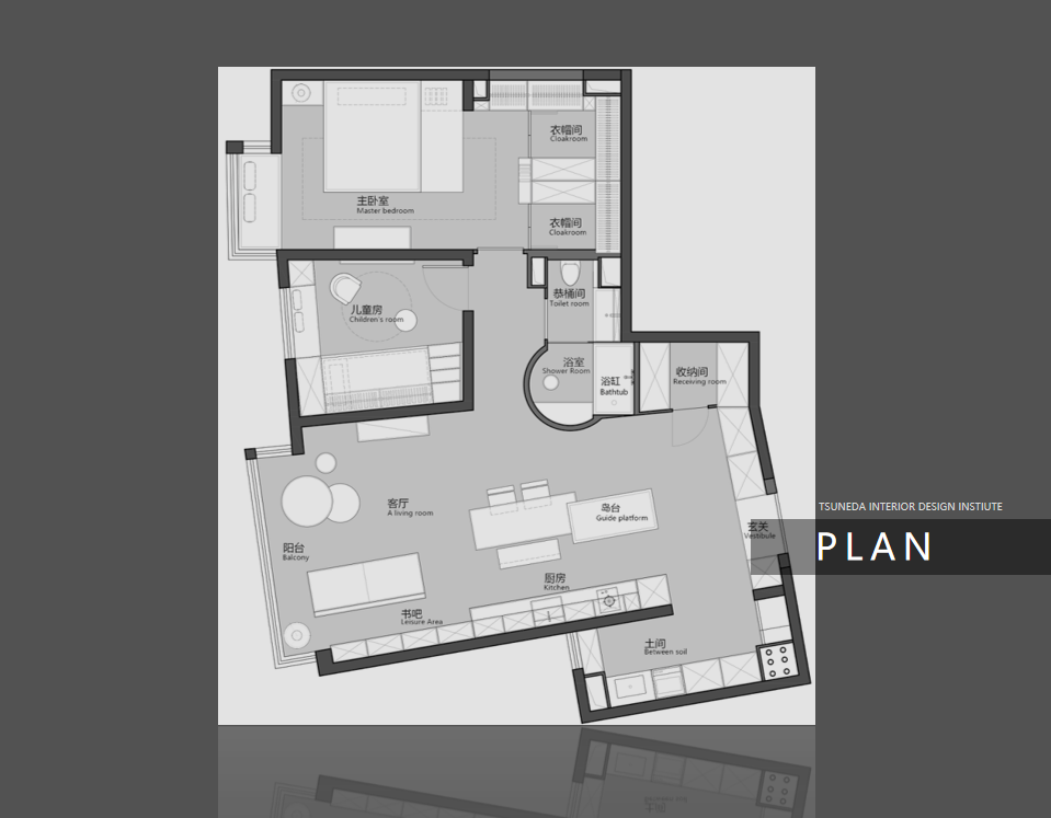 有爱之家 | 鱼骨拼地板++ 弧形外墙，100㎡住一狗二猫三人-12
