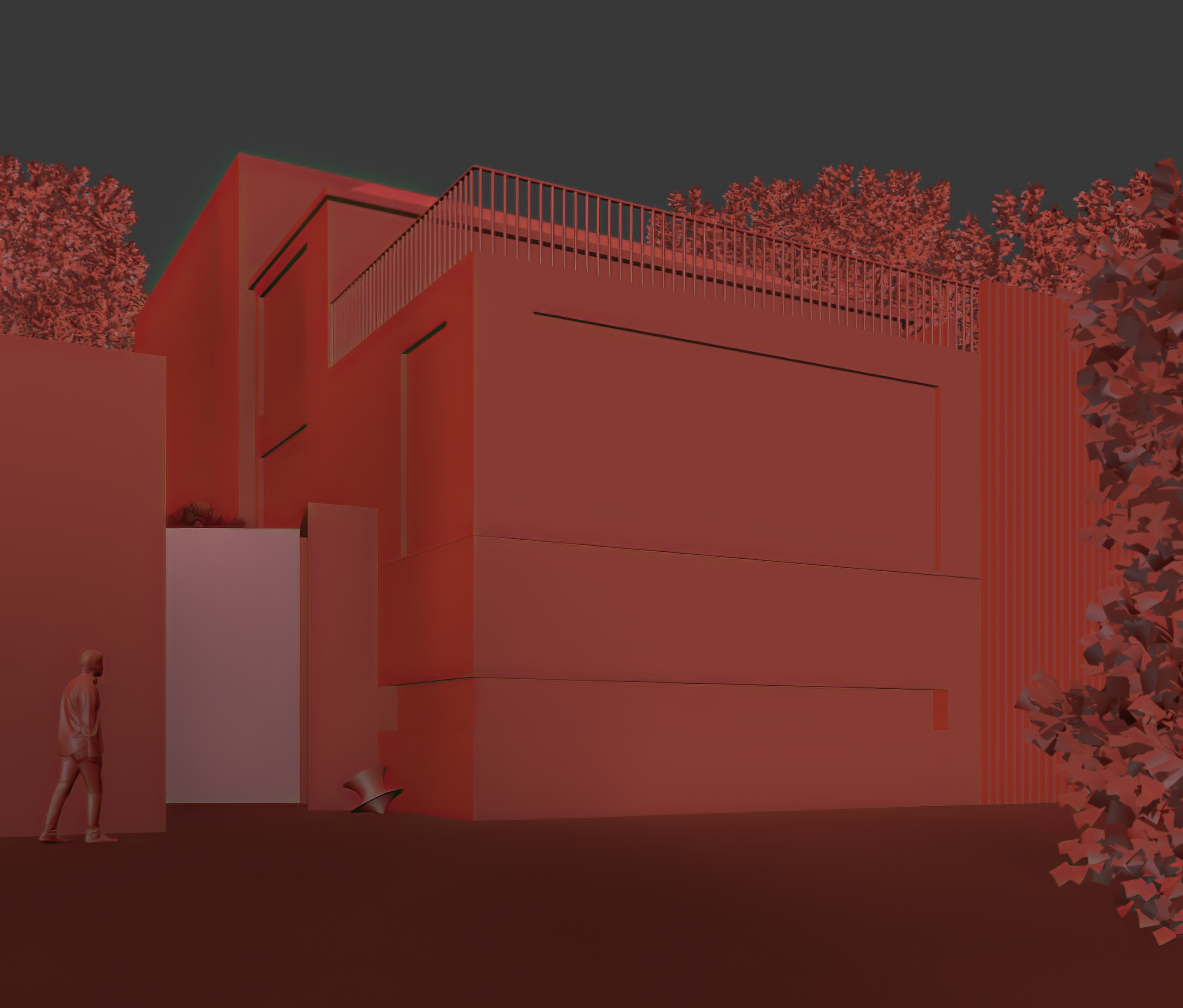 现代简约，温馨宜居 | 3Dmax2016/corona5.0/PSCC打造理想家居外景-9