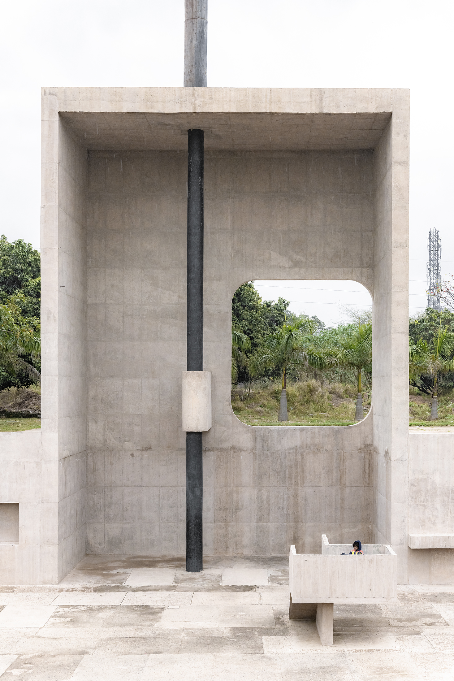 “张开的手”纪念碑丨印度昌迪加尔丨勒·柯布西耶-12