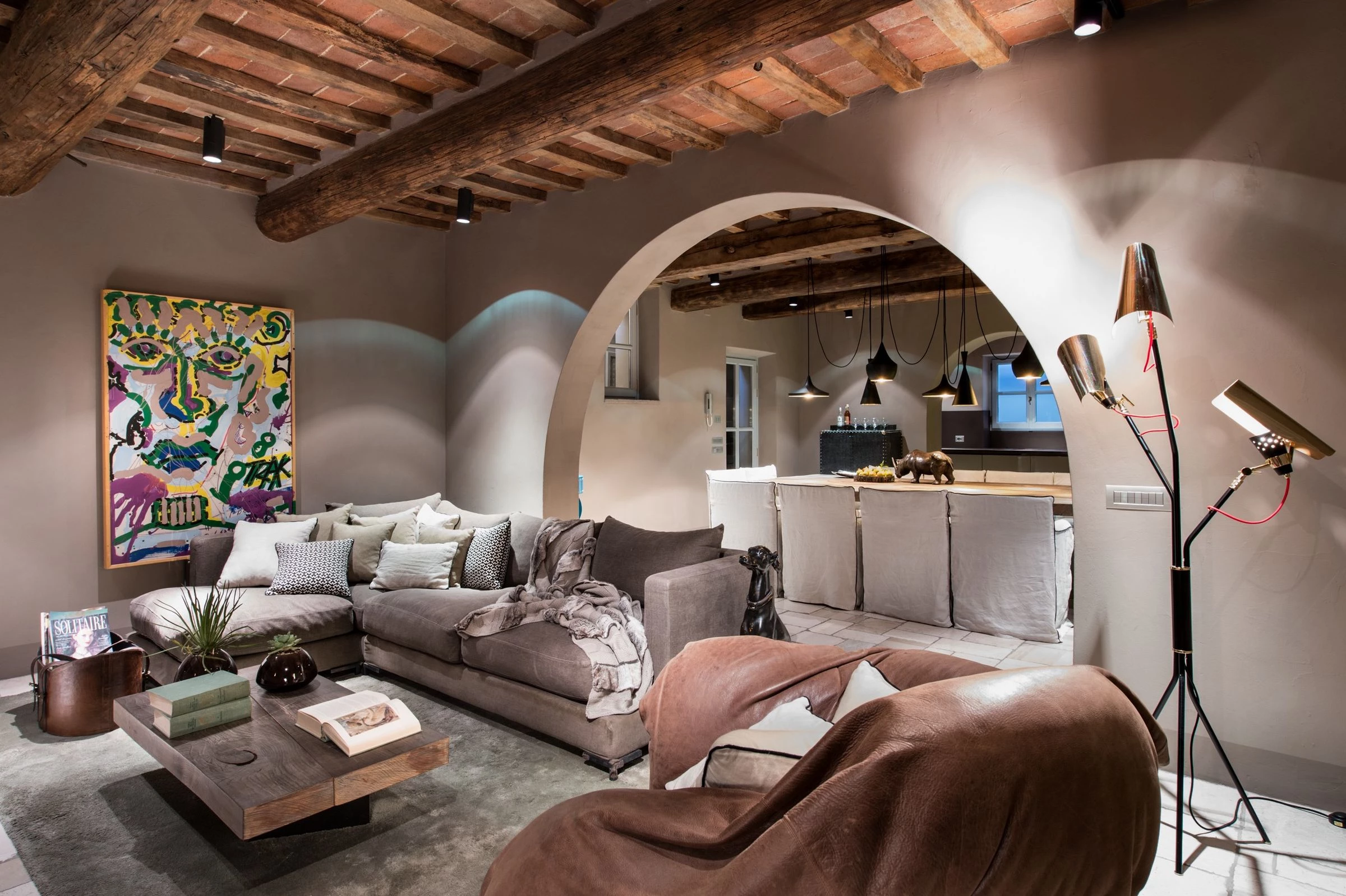 意大利托斯卡纳山间别墅的现代演绎-25