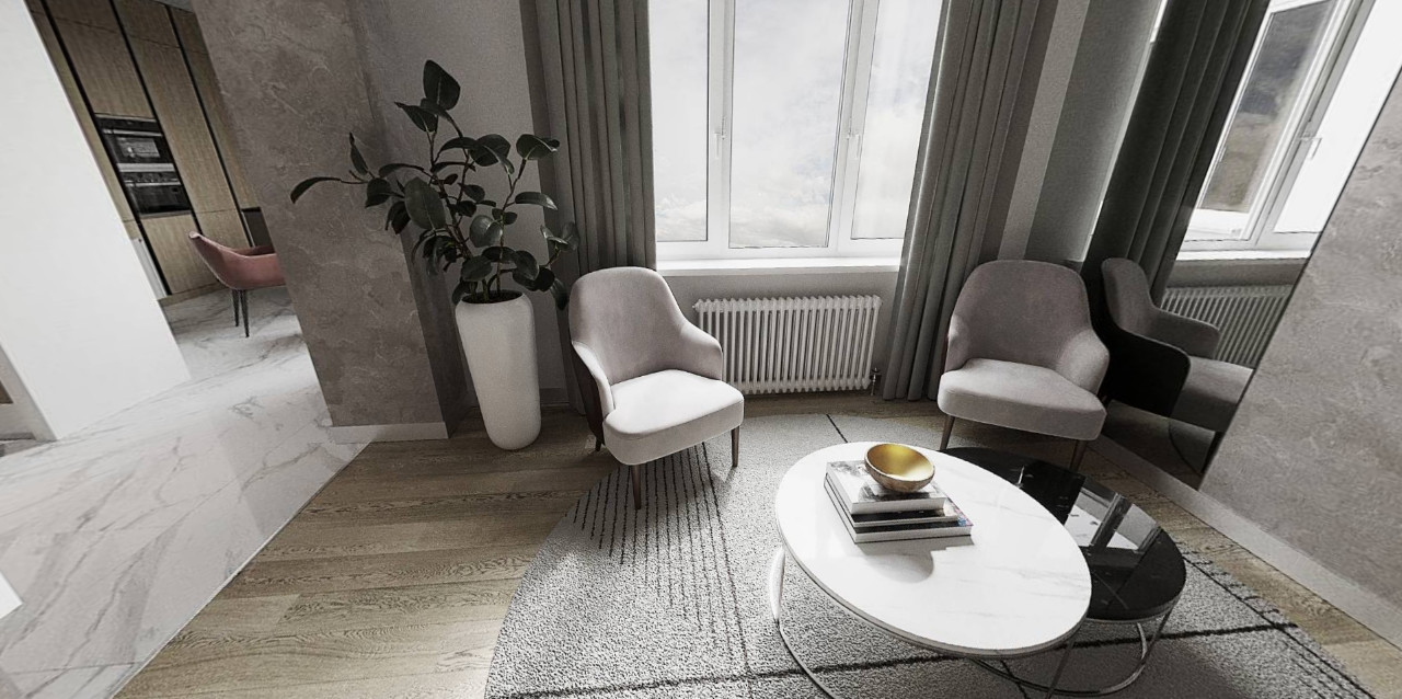 圣彼得堡 50㎡ 小宅丨俄罗斯圣彼得堡-24