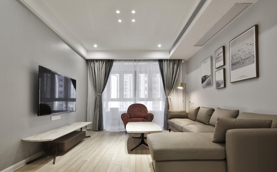 绿地悦公馆现代简约家居设计-15