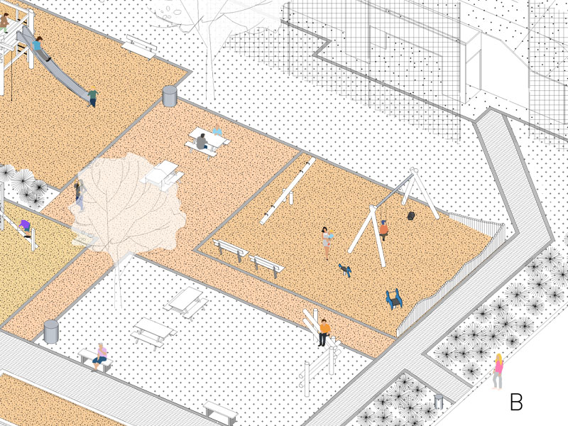 Berloz运动场地及设施项目丨Binario Architectes-18