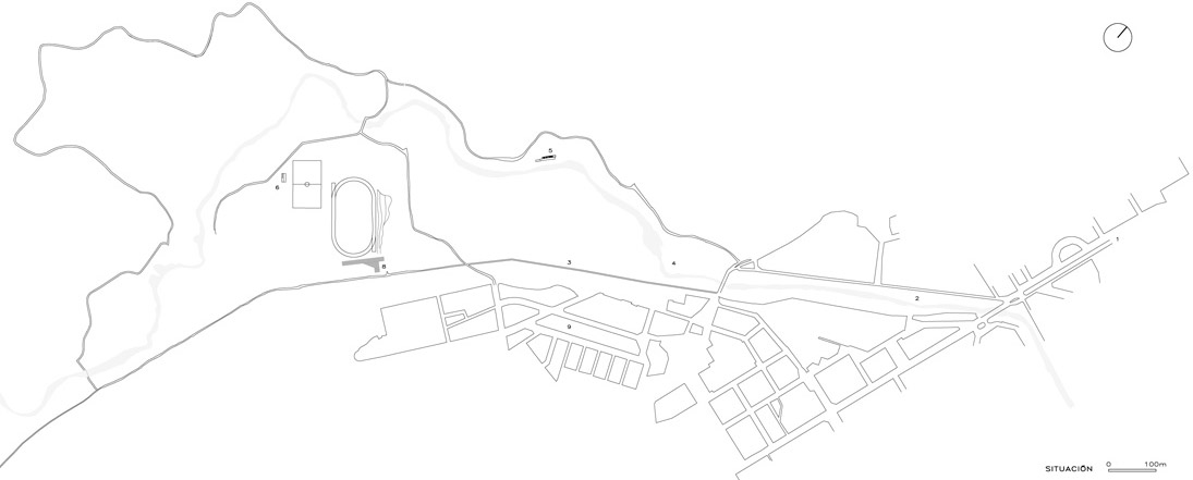 种满大树的标准跑道－西班牙小镇Olot体育公园 / RCR arquitectes & arqfoto拍摄 -28