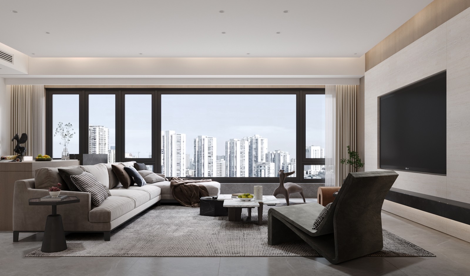 现代大平层设计新作-9