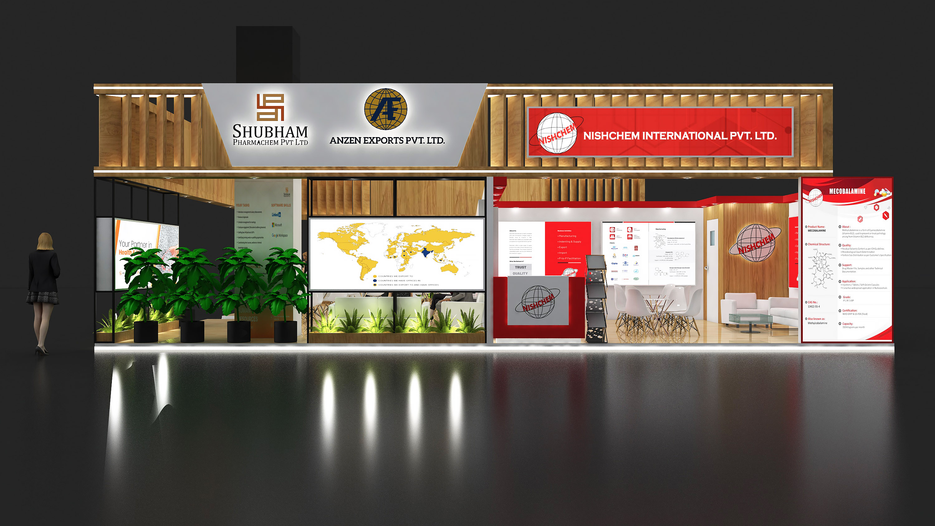 SHUBHAM 12X12M STALL DESIGGN IN MUMBAI-4