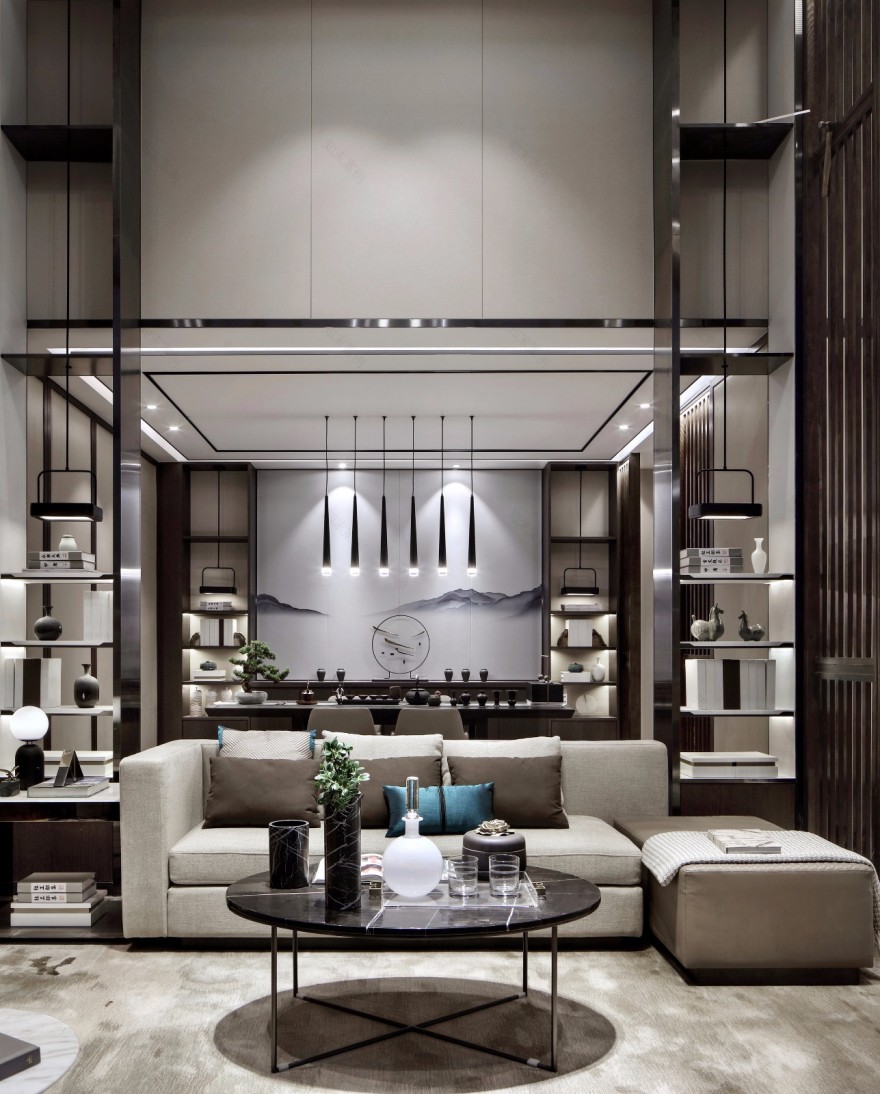 重庆璧山绿岛中心别墅样板房 H DESIGN-33