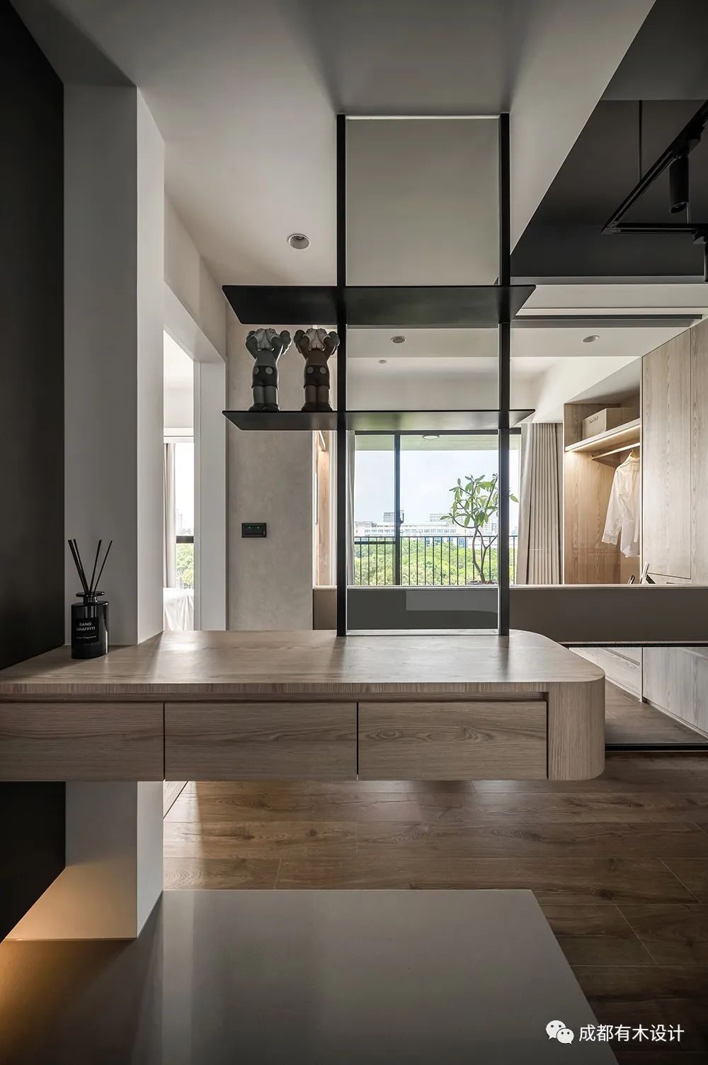 窗光下的回字动线质感宅丨六木-16