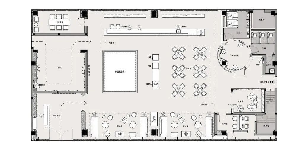 厦门阳光城隆恩丽景湾售楼处 | 红砖艺术，古今共融-46