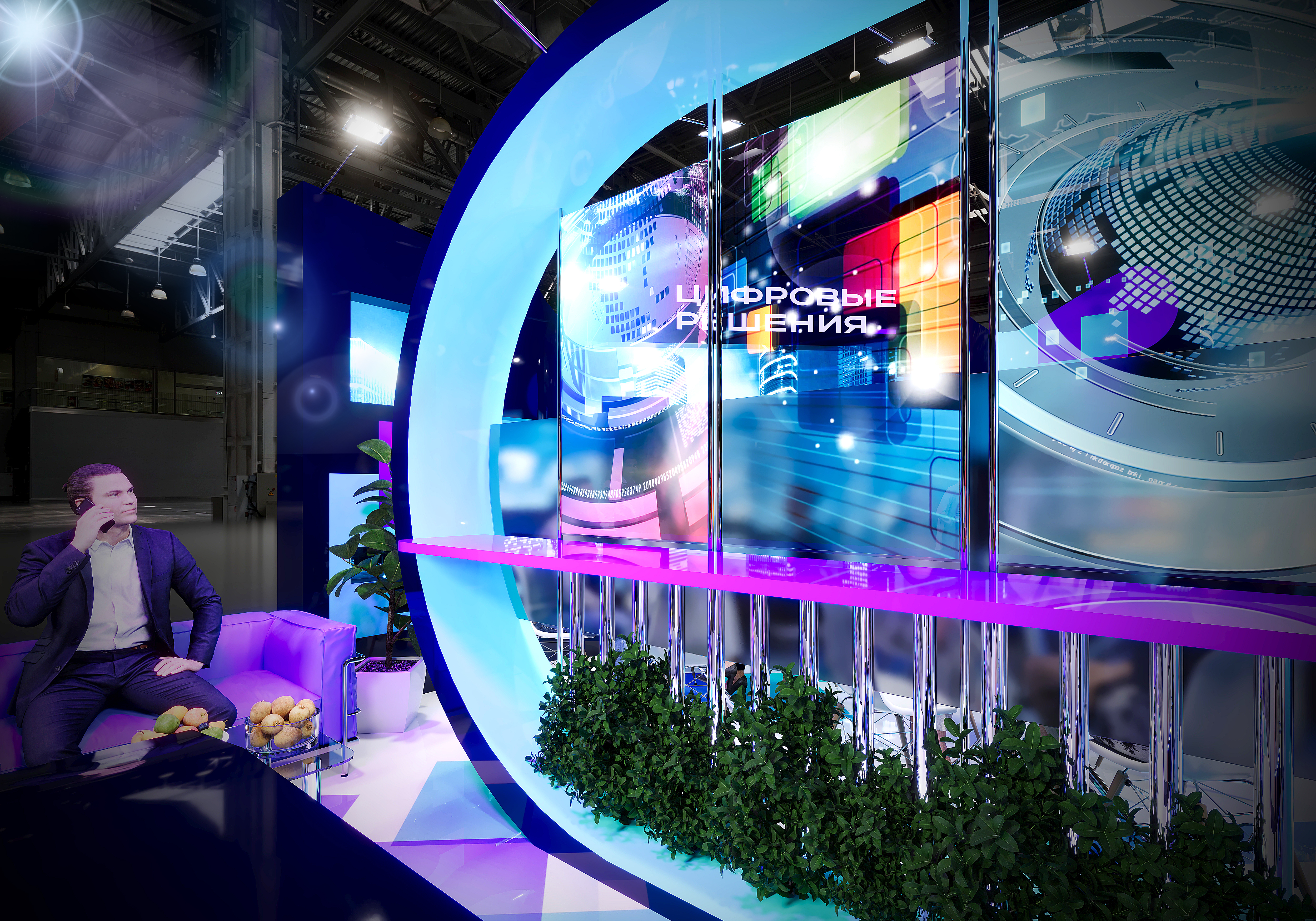 展览展台数字解决方案设计丨俄罗斯莫斯科丨Michail Koznev-19