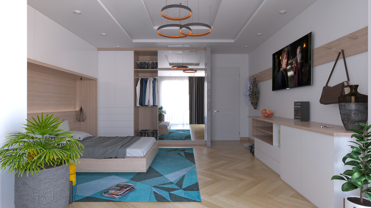 Teenager kid Bedroom Design-1