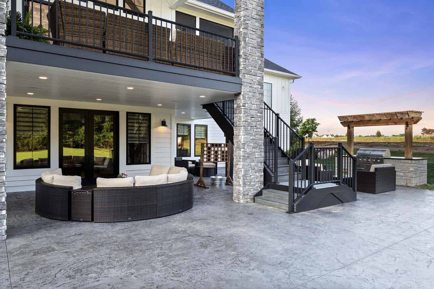 Old world design meets farmhouse style in this Ohio dream home-49