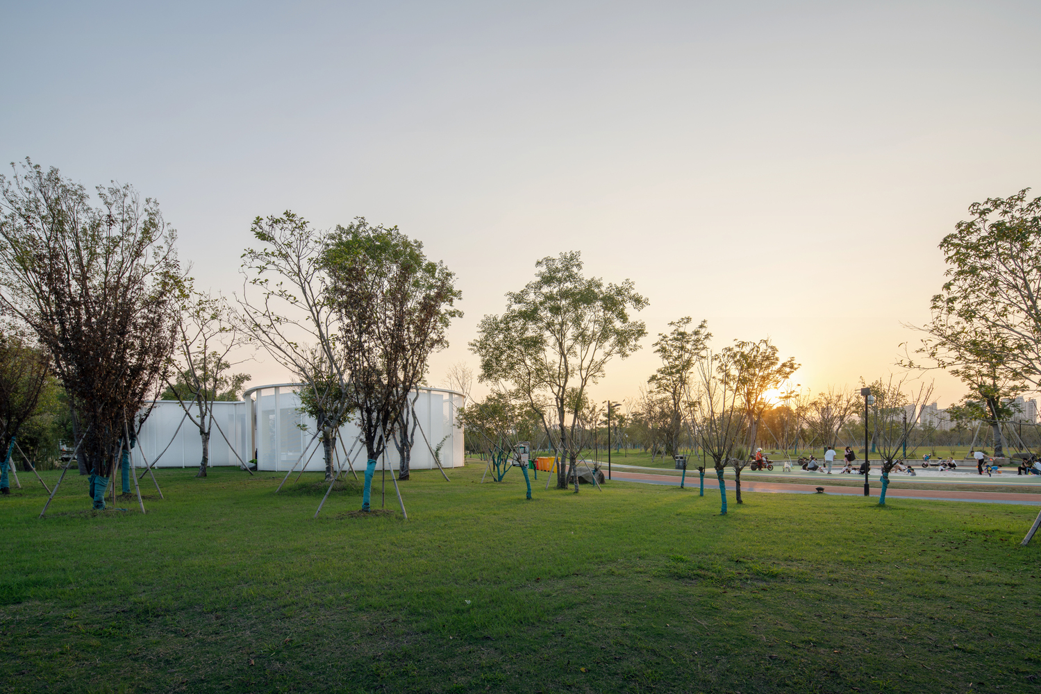 杭州临平体育公园休息驿站-14