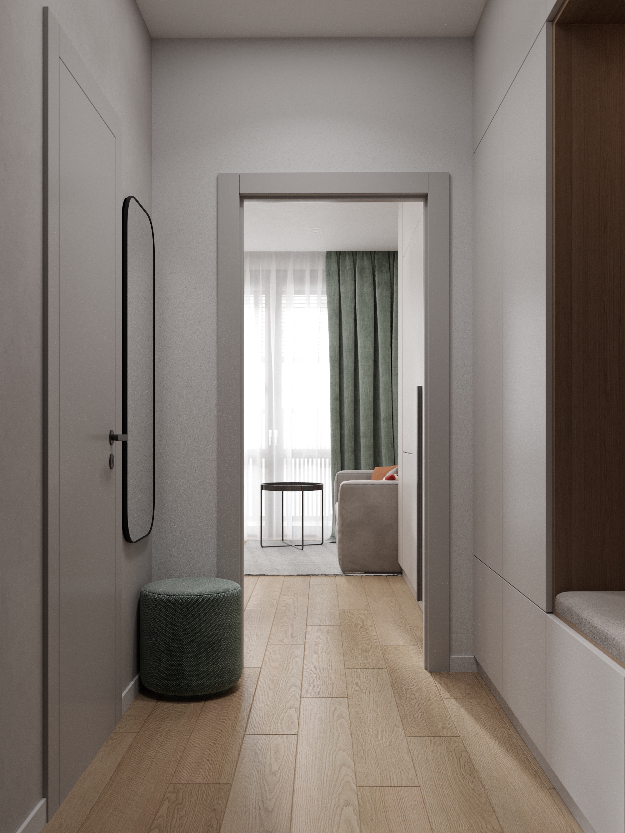 Дизайн студии под сдачу в аренду в СПБ-3