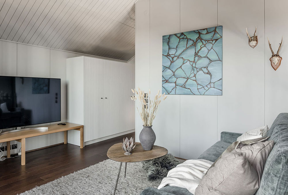 瑞典高山度假公寓 | 木质奢华与自然之美-12