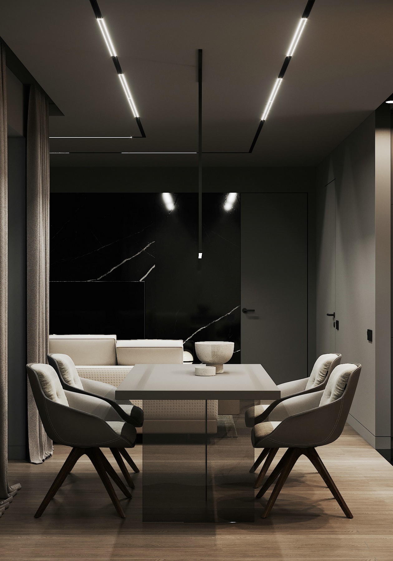 60㎡小空间公寓设计-7