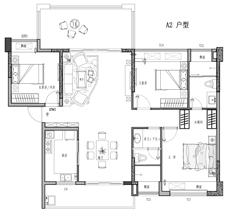 华一美达家园新中式样板间丨中国郴州丨米洛映象-42