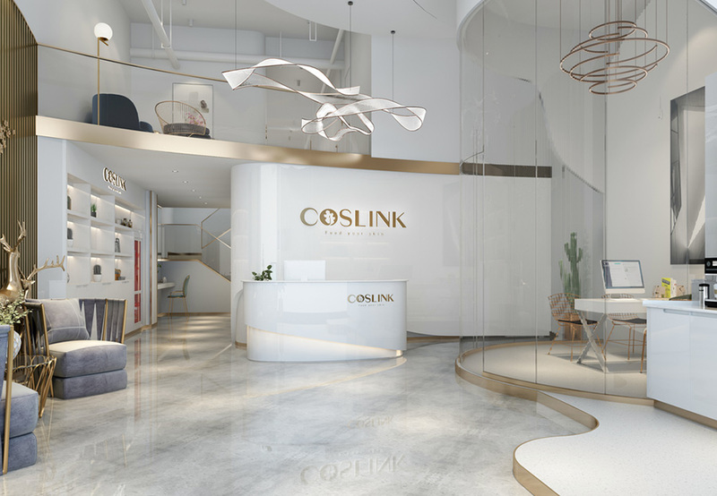 美容院室内设计案例效果图-16