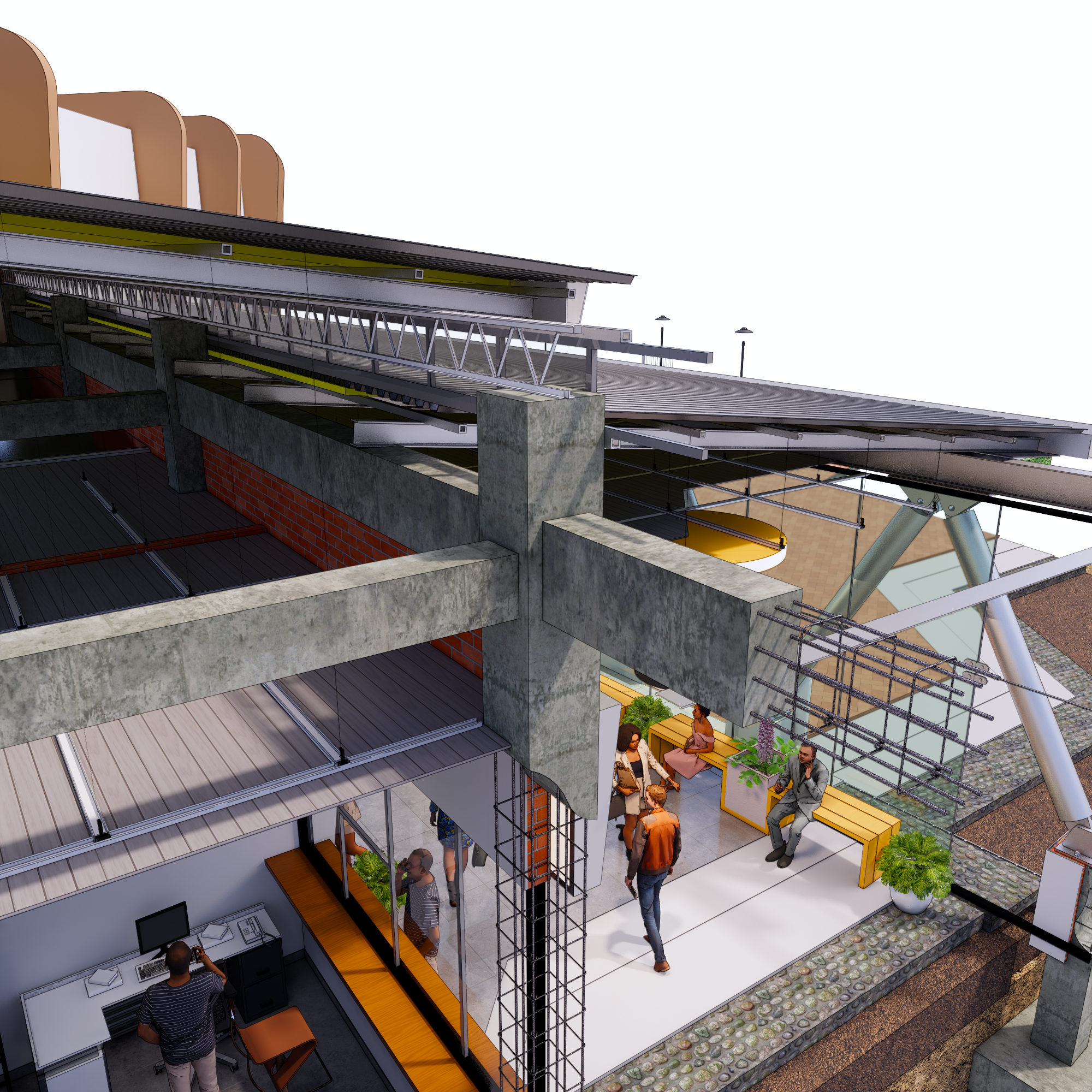 终端 I·B· 建设细节丨Arq. Eddy Laura Flores-13