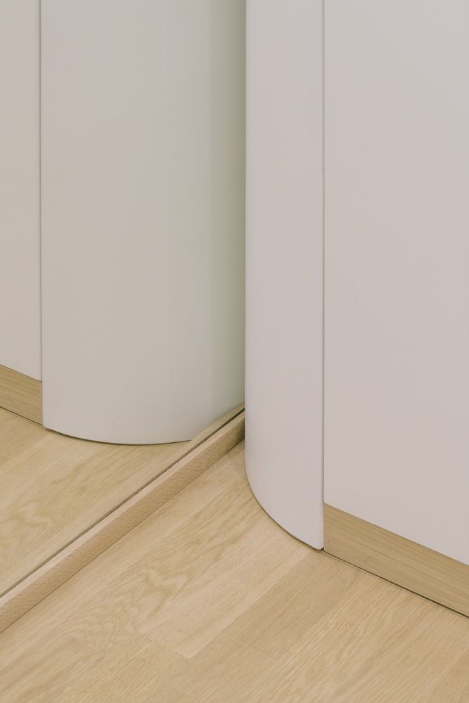 Glass Walls and Lots of Curves Distinguish Luxury Madrid Apartment Renovation-4