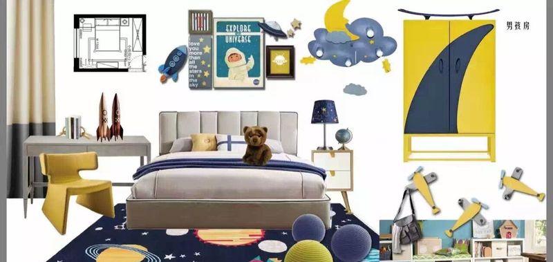 长春亚泰华府现代简约样板间-2